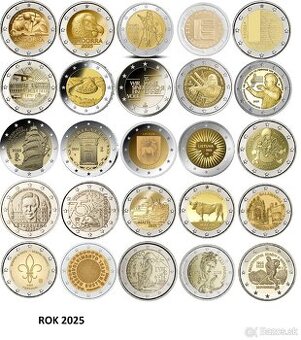 Euro pamatne mince 2025 - postupna aktualizacia