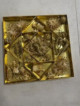 Vianočné ozdoby zlaté