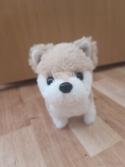 Plyšový psík na batérie - 1