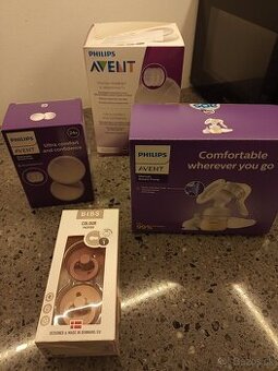 Odsávačka AVENT + cumlíky BIBS 1