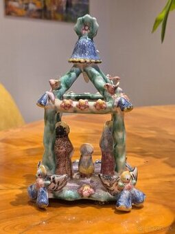 Ručne vyrábaný keramický betlehem s potenciálom „Made in Ita