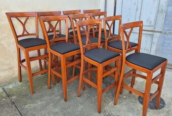 Barová židle Ton Alicante (č.75) s nový polstrováním