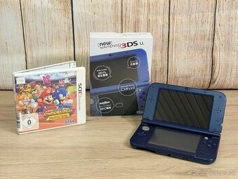 Nintendo New 3DS XL modré, Mario a Sonic Olympic Games