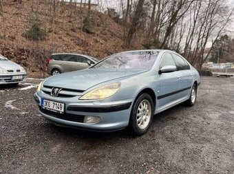 Peugeot 607 2.2 HDI 98kW digitální klima JBL kůže 2001