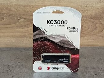 Kingston KC3000 NVMe 2TB SSD - NOVÉ