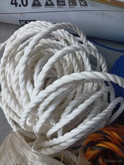 Predám laná , pevné aj tenšie , lacno