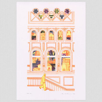 Čierne diery - Kaštieľ Andrássyovcov v Betliari (interiér)