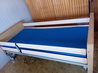 Polohovacia posteľ Libra s antidekubitným matracom Elegans