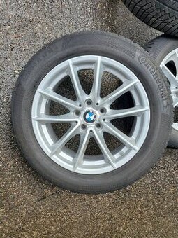 R17" alu kola 5x112 7,5jx17 et27 pneu 80%