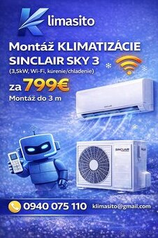 Montáž klimatizácie pred letom ❄️❄️❄️