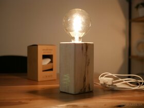 Nová Dizajnová lampa - s LED Vintage žiarovkou