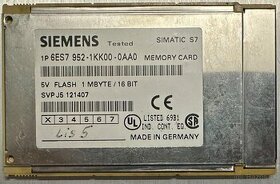 Siemens Simotion D a Simatic S7-400 memory card