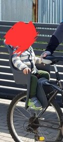 Detská sedačka na bicykel