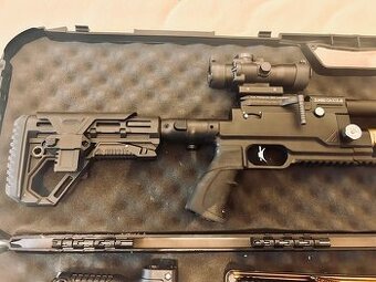PCP puška Kral Arms Jumbo Dazzle black 5,5mm + prislušenstvo