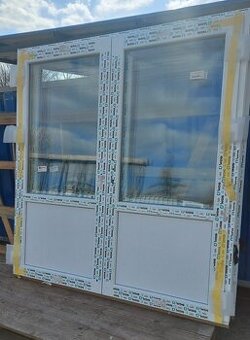 Nove plastove dvere dvojkridlove 2000x2100