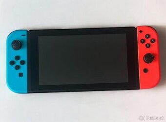 Nintendo Switch Neon Red/Blue + príslušenstvo + krabica