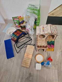 Klietky a prislusenstvo pre skrecky