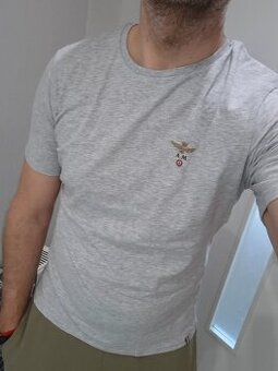 Aeronautica Militare tričko sivé