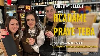Prémiová predajňa s víno, alkoholom a deli hľadá práve TEBA