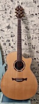 Vintage Elektrická Akustická Gitara - Crafter TGAE-036 Korea