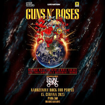 Lístok na koncert Guns N´ Roses (Guns n Roses) 15.6. 2025
