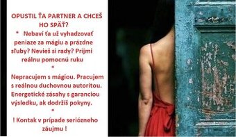 GARANCIA návratu partnera