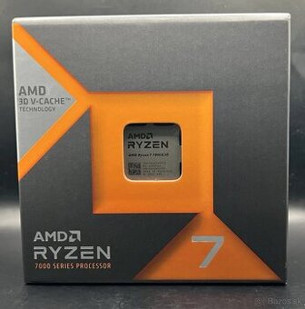 Nový procesor AMD Ryzen 7 7800X3D se zárukou