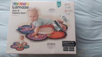 Lamaze Spin Explore Garden Gym hracia podložka pre bábätká