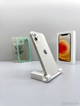 iPhone 12 MINI WHITE TOP STAV BATÉRIA 100%+PRÍSLUŠENSTVO