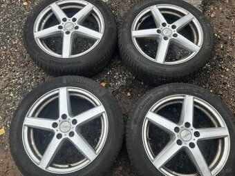 ELEKTRONY 5x112 r17 obuté zimné pneu 205/55 r17