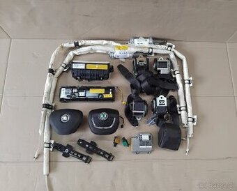 airbagy, pásy, senzory Superb 2