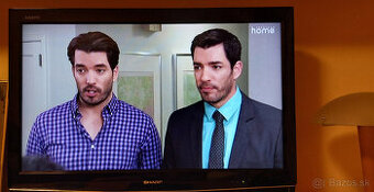 Predám TV Sharp málo používaný LCD 120 Hz - 60 EUR