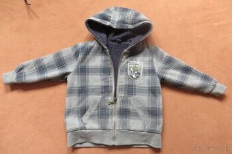 Zateplená mikina - veľ. 104 - zn. Dopodopo + Bunda Reggata