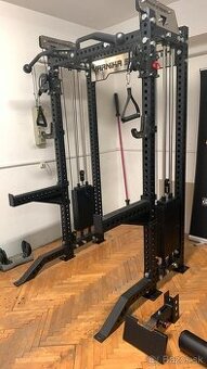 Half rack, krížové protismerne kladky,vrchná a spdná kladka