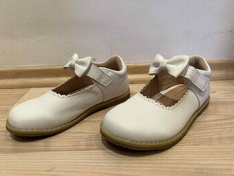 Detské biele topánočky