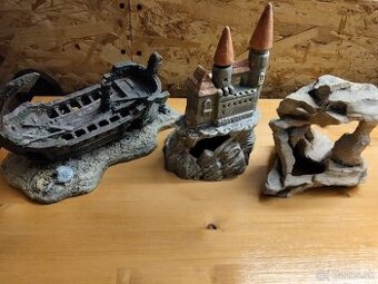 Dekorácie do akvárií - veľké