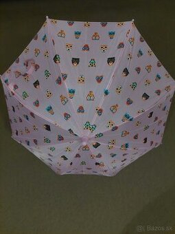 Detský vystreľovací dáždnik sovičky