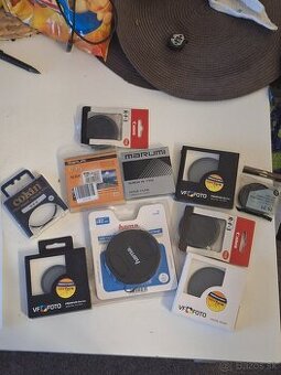 Kritky Canon Nikon, Filter na objektiv Cokin, Fomei, Marumi