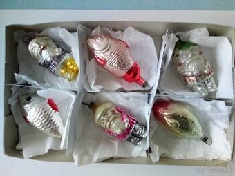 Vánoční, staré ozdoby- vianočné ozdoby