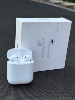 🎧 Apple AirPods 2 – Vyčistené, plne funkčné