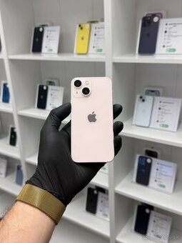 ZÁRUKA 2 ROKY /  Apple iPhone 13 Mini 256GB Pink, 100%
