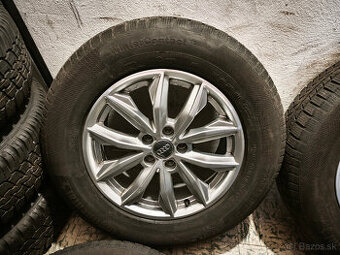 Audi Q5 (FY) - originál 17" alu disky so zimnými pneu