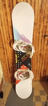 Snowboard Nitro 149 cm, komplet set