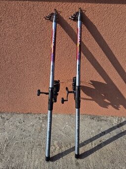 Rybarska udica 2x rybarsky navijak 2x
