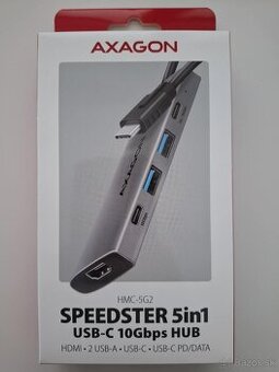 Axagon HMC-5G2 USB-C - uplne novy / neotovreny