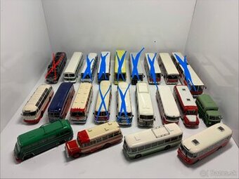 Modely autobusov v mierke 1:72
