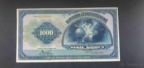 1000 korun 1919 ceskoslovensko,prva republika kopia