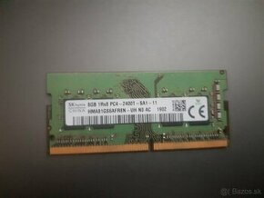 8GB RAM do notebooku ••• DDR4 • PC4 • 1Rx8