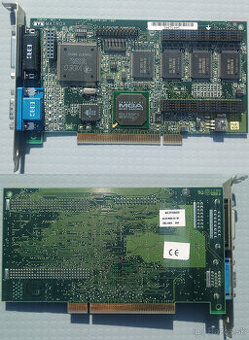PCI grafická karta MATROX Millenium II 4MB