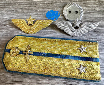 výložka 50 roky letec pilot stará důstojník 2